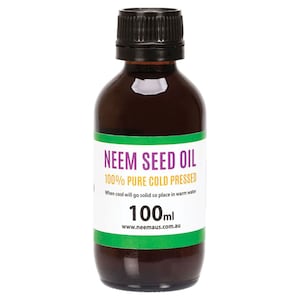 Neeming Australia Neem Seed Oil 100% Pure & Cold Pressed 100ml
