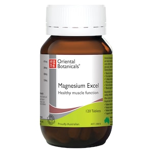 Oriental Botanicals Magnesium Excel 120 Tablets