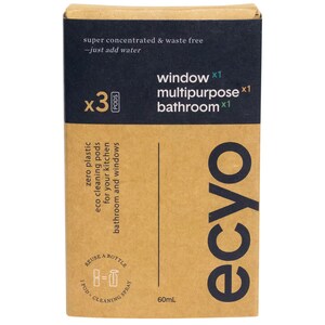 ECYO Mixed Box Cleaning Pods 3 Pack