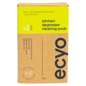 ECYO Kitchen Degreaser Cleaning Pods 3 Pack