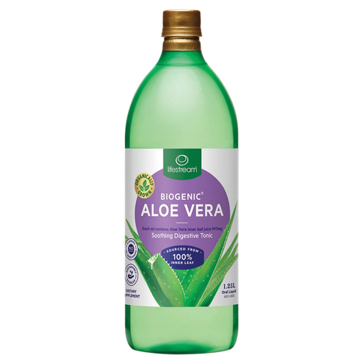 Lifestream Biogenic Aloe Vera Juice 1.25 Litre