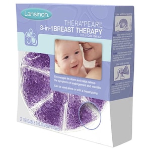 Lansinoh Therapearl 3In1 Breast Therapy 2 Reusable Pads