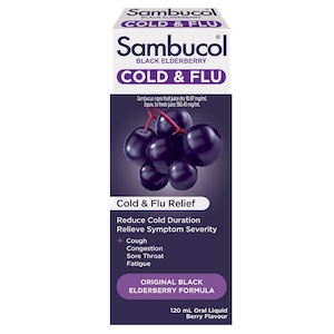 Sambucol Cold & Flu Relief Liquid 120ml