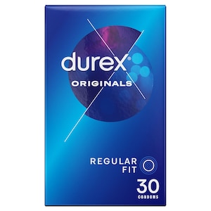 Durex Originals Regular Fit Condoms 30 Pack Value Pack