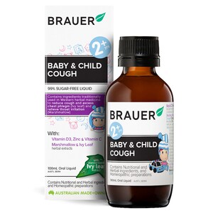Brauer Baby & Child Cough Relief Oral Liquid 100ml