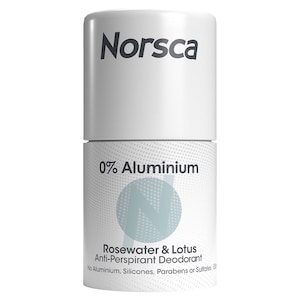 Norsca Aluminium Free Rosewater + Lotus Roll on Deodorant 50ml