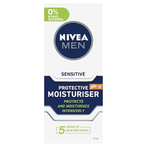 Nivea for Men Sensitive Protective Moisturiser SPF15 75ml