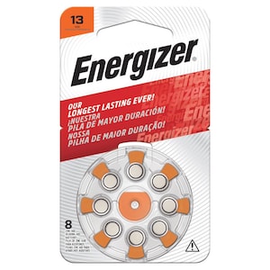Energizer Hearing Aid Batteries AZ13 8 Pack