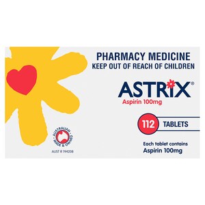 Astrix Low Dose Aspirin 112 Tablets