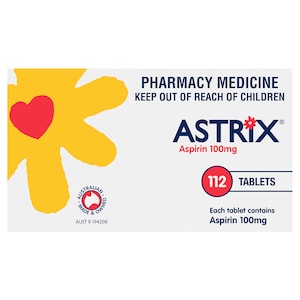 Astrix Low Dose Aspirin 112 Tablets