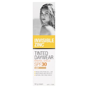 Invisible Zinc Tinted Day Wear Light SPF30+ 50g