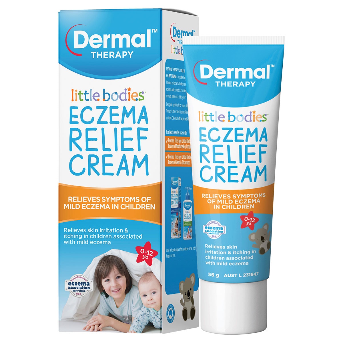 Dermal Therapy Little Bodies Eczema Relief Cream 56g