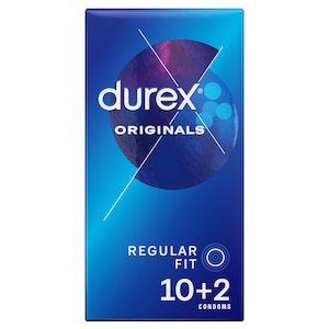 Durex Originals Regular Fit Condoms 10 + 2 Pack