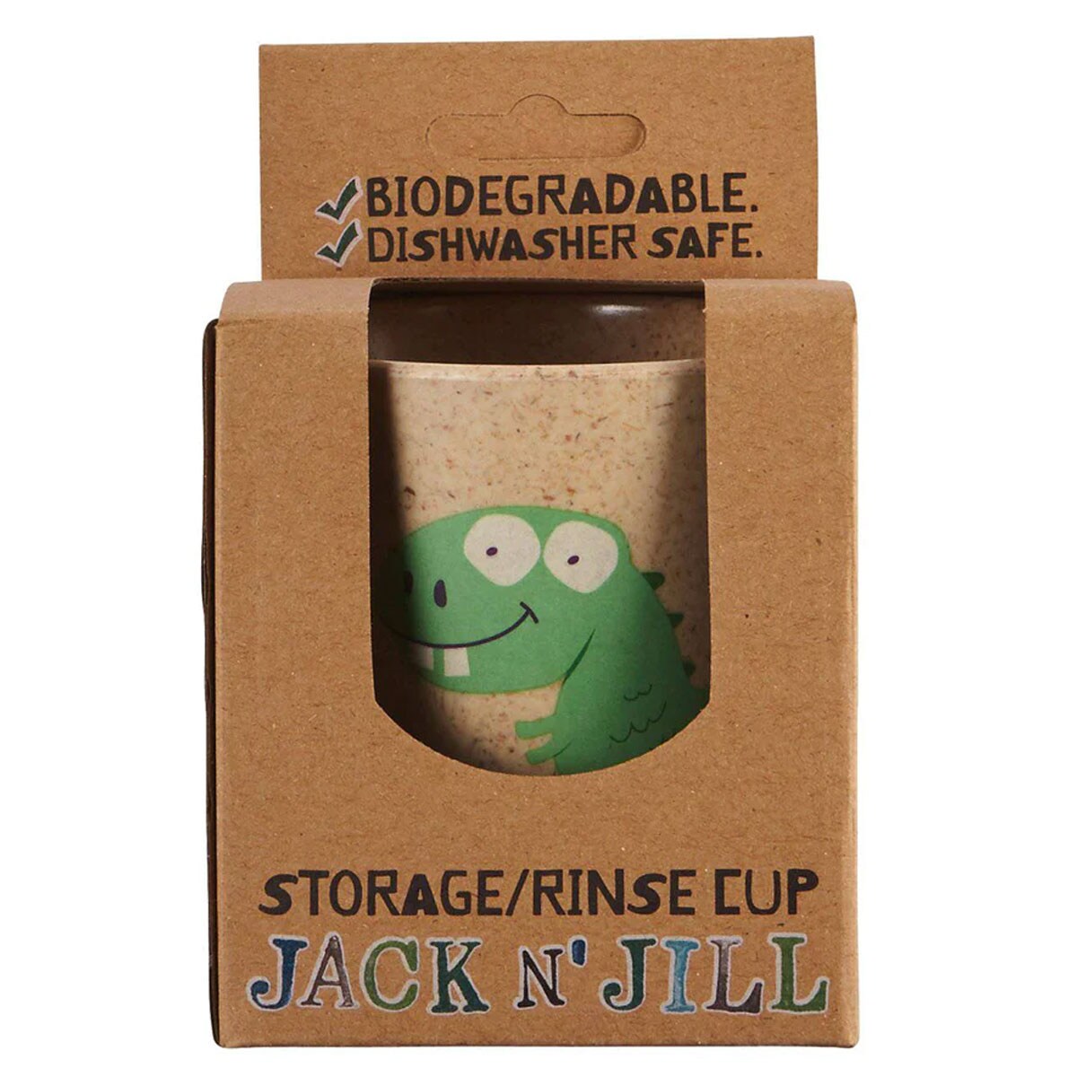Jack N Jill Storage & Rinse Cup Dino