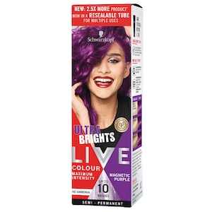 Schwarzkopf Live Colour Ultra Brights Magnetic Purple 75ml