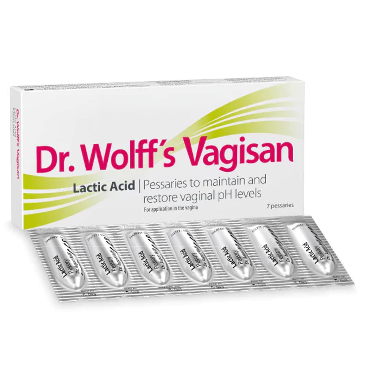 Dr Wolff's Vagisan Lactic Acid 7 Pessaries