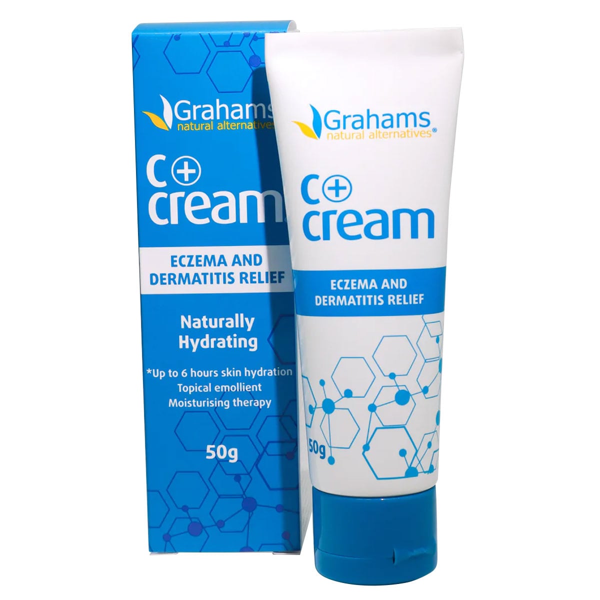 Grahams Natural C+ Eczema & Dermatitis Cream 50g