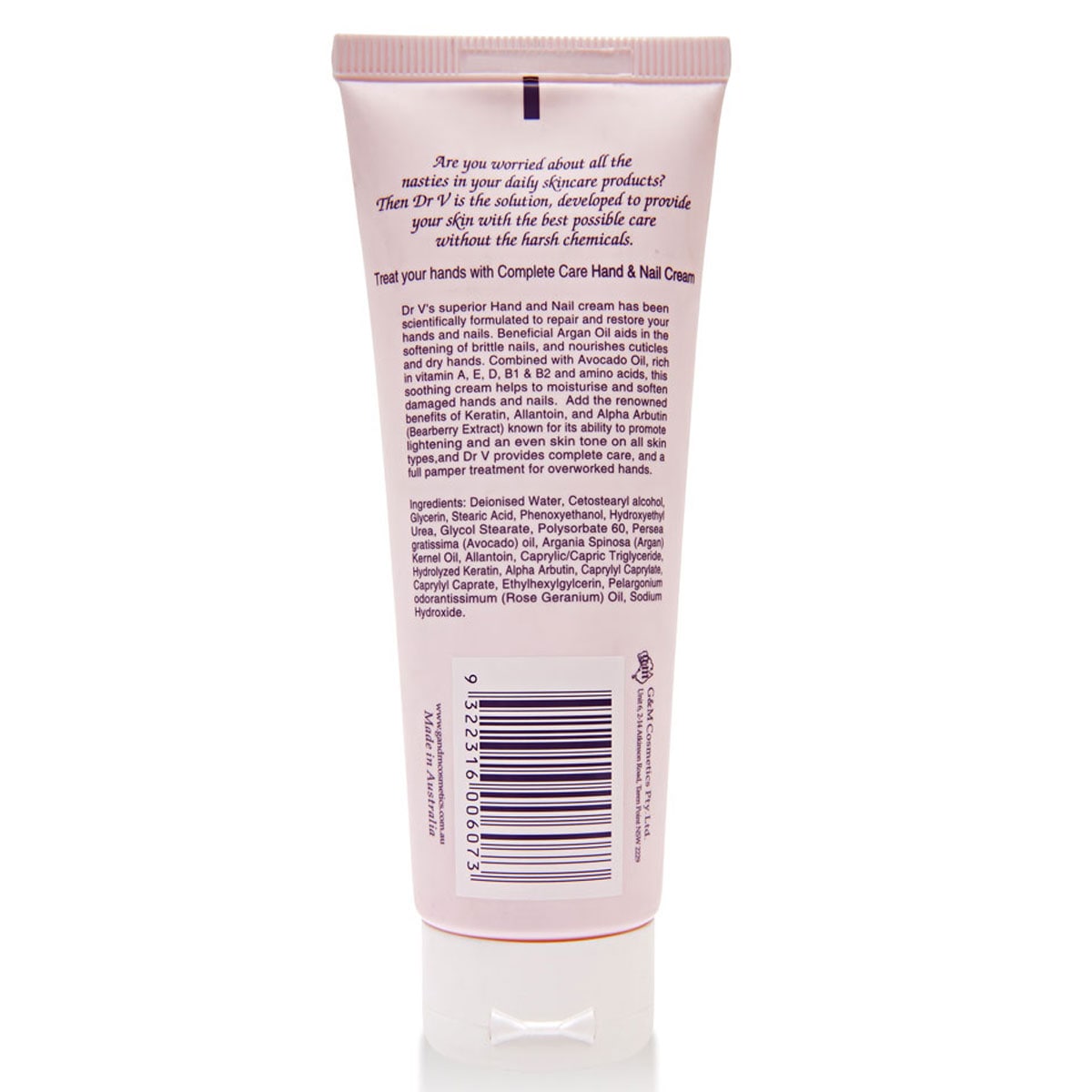 DR V Complete Care Hand & Nail Cream 100ml