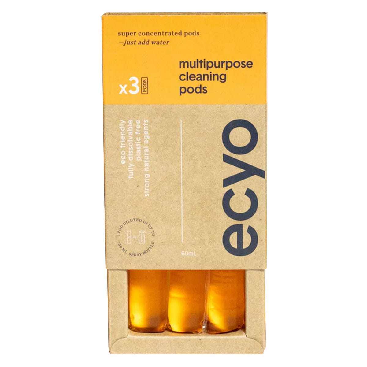 ECYO Multipurpose Cleaning Pods 3 Pack