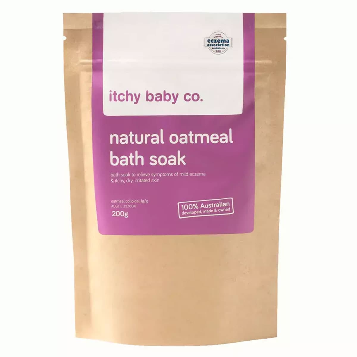 Itchy Baby Co. Natural Oatmeal Bath Soak 200g