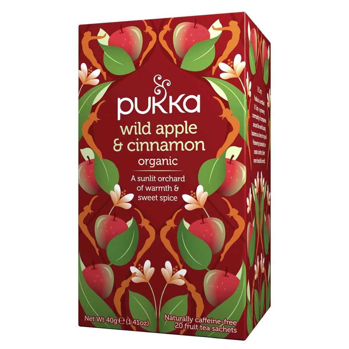 Pukka Wild Apple & Cinnamon Tea Bags 20 Pack