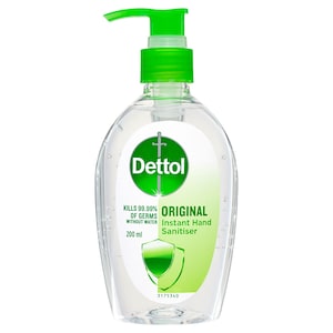 Dettol Instant Hand Sanitiser Original 200ml
