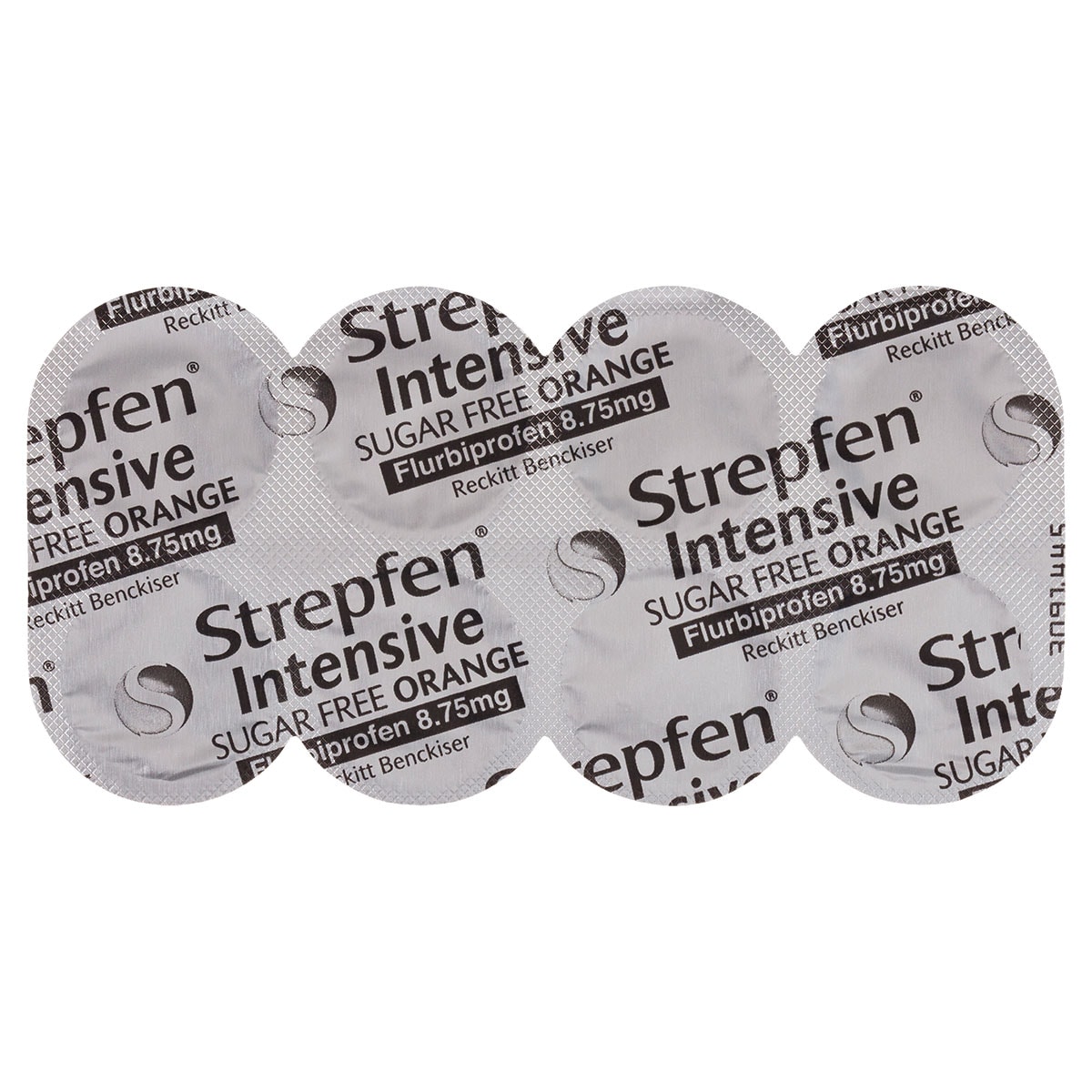 Strepfen Intensive Lozenges with Anti-Inflammatory Action Orange 16 Pack