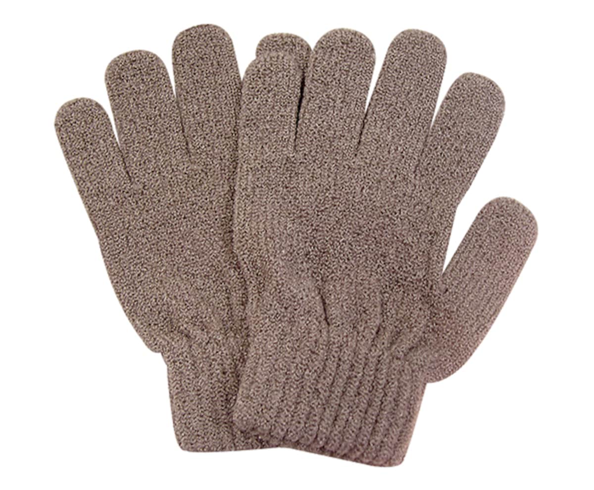 Manicare Exfoliating Gloves Brown