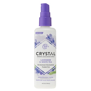 Crystal Mineral Deodorant Spray Lavender & White Tea 118ml