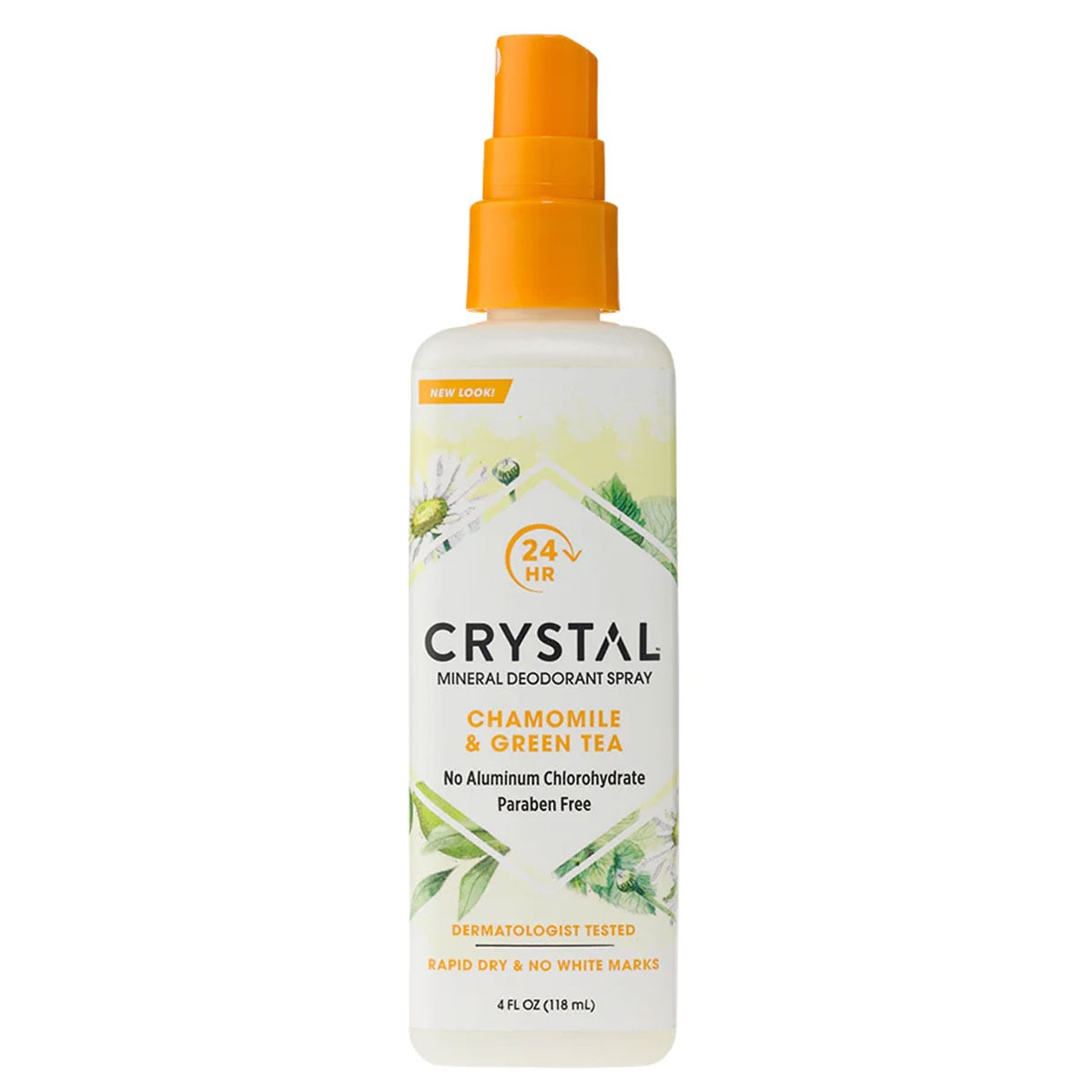 Crystal Mineral Deodorant Spray Chamomile & Green Tea 118ml