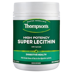 Thompsons Super Lecithin High Potency 200 Capsules