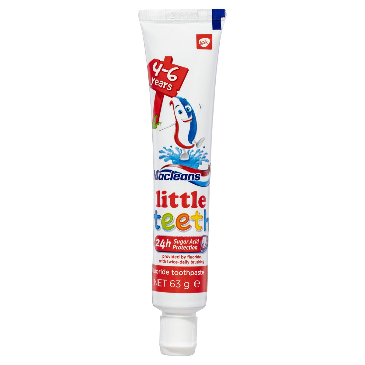 Macleans Little Teeth Toothpaste 4 - 6 Years 63g
