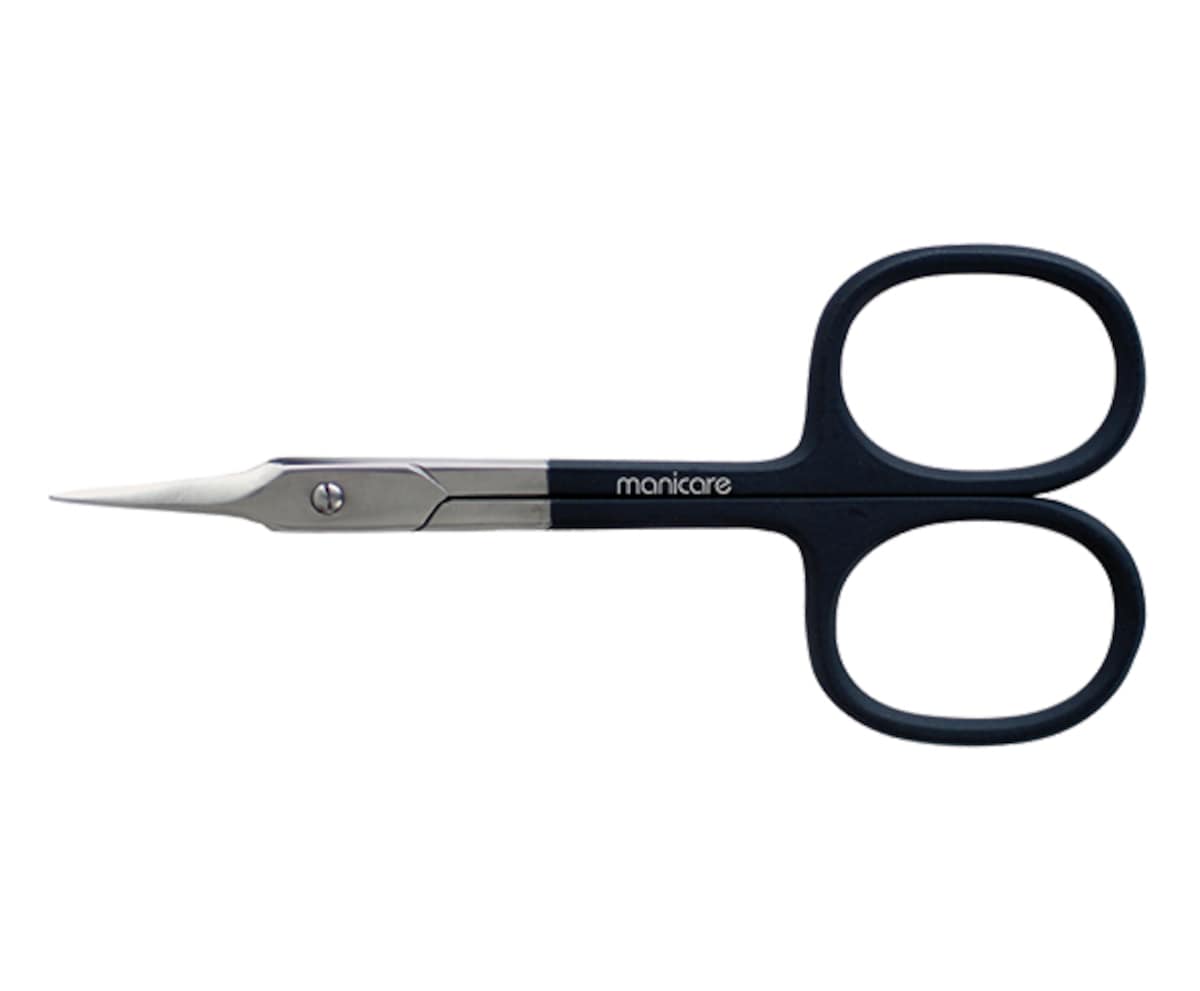 Manicare Cuticle Scissors Curved Extra Large Grip