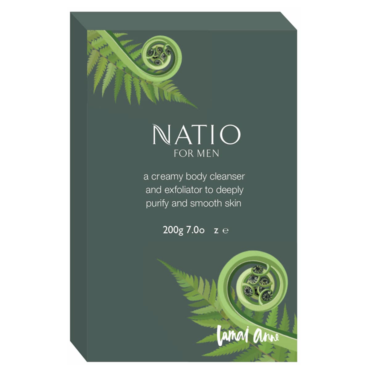 Natio Exfoliate Wild Range Face & Body Exfoliating Bar 200G