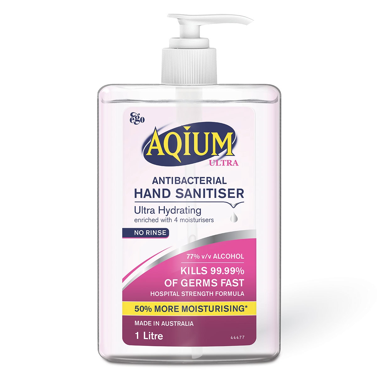 Ego Aqium Ultra Antibacterial Hand Sanitiser 1 Litre