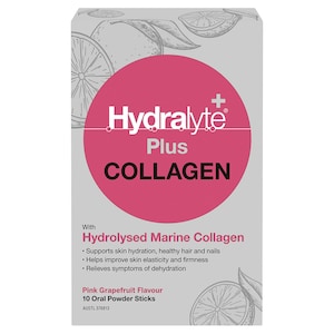 Hydralyte Plus Collagen Powder 10 Sticks