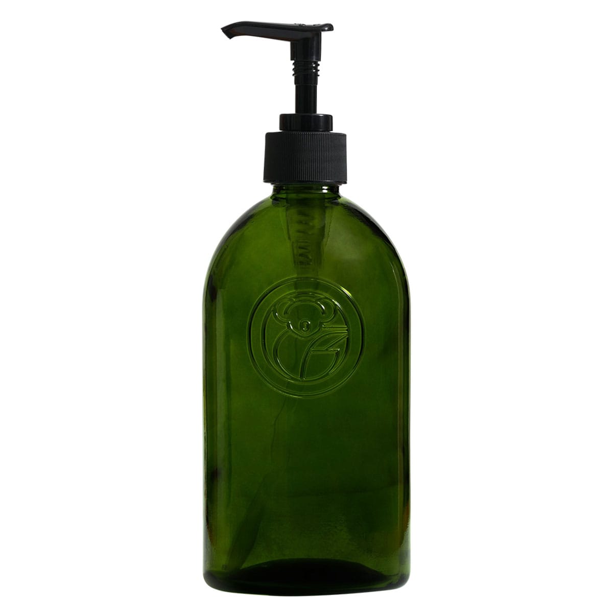 Koala Eco Apothecary Glass Bottle with Pump 500ml