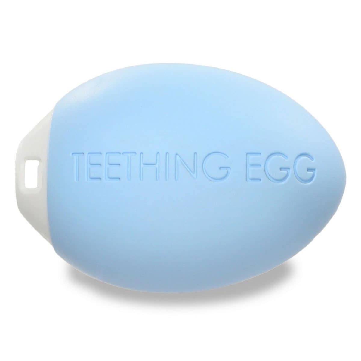 The Teething Egg Blue with Bonus Clip