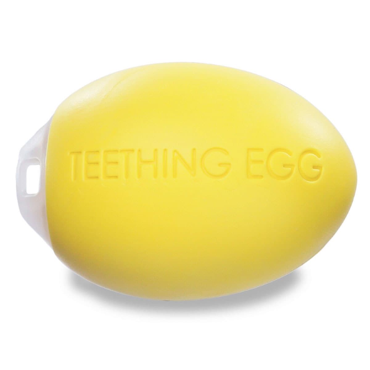 The Teething Egg Yellow with Bonus Clip