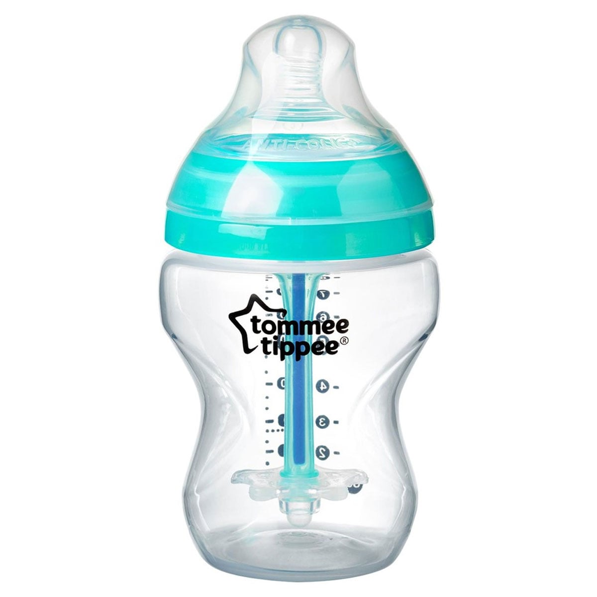 Tommee Tippee Advanced Anti-Colic Baby Bottle with Slow Flow Teat 260ml