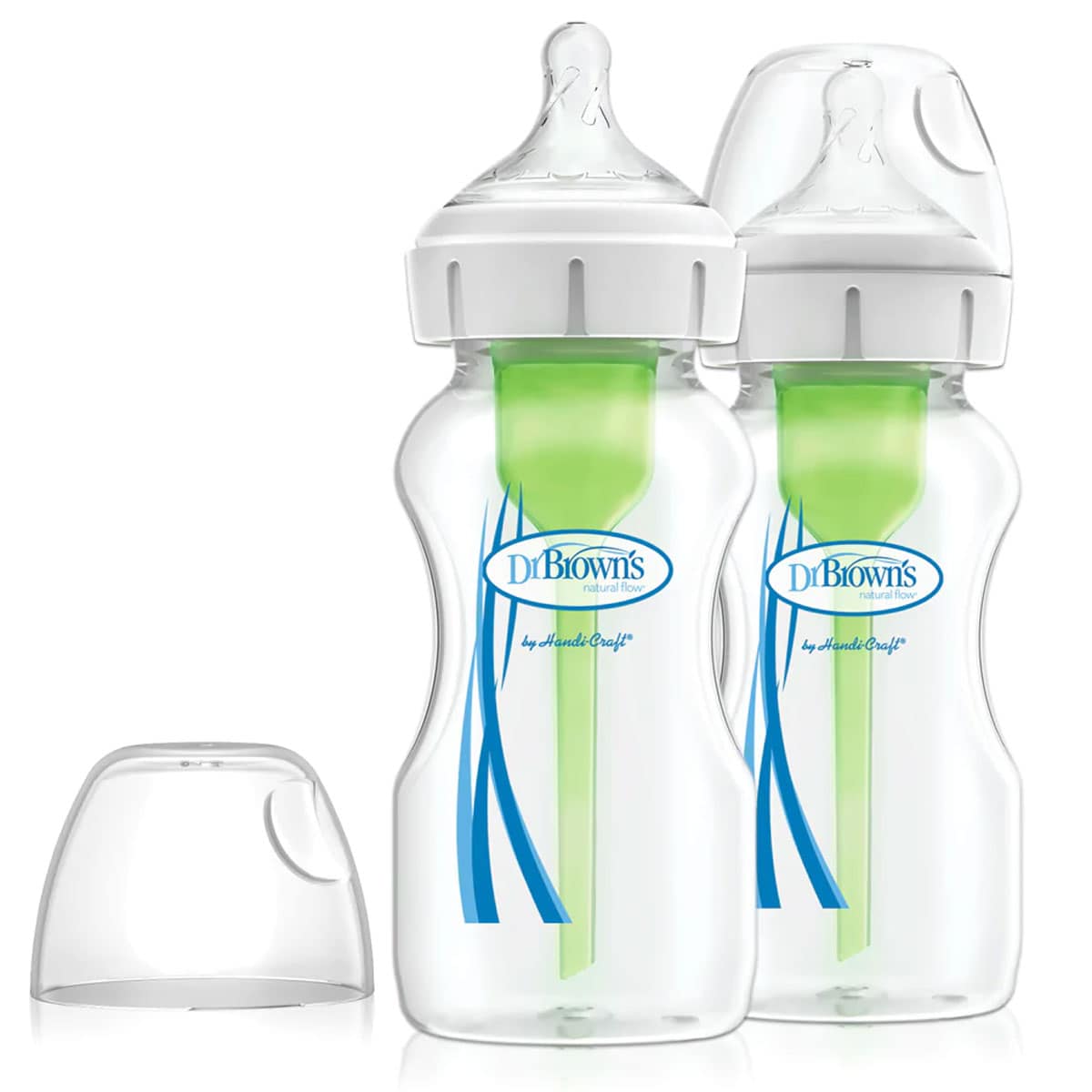 Dr Brown's Options+ Wide Neck Baby Bottle 2 x 270ml