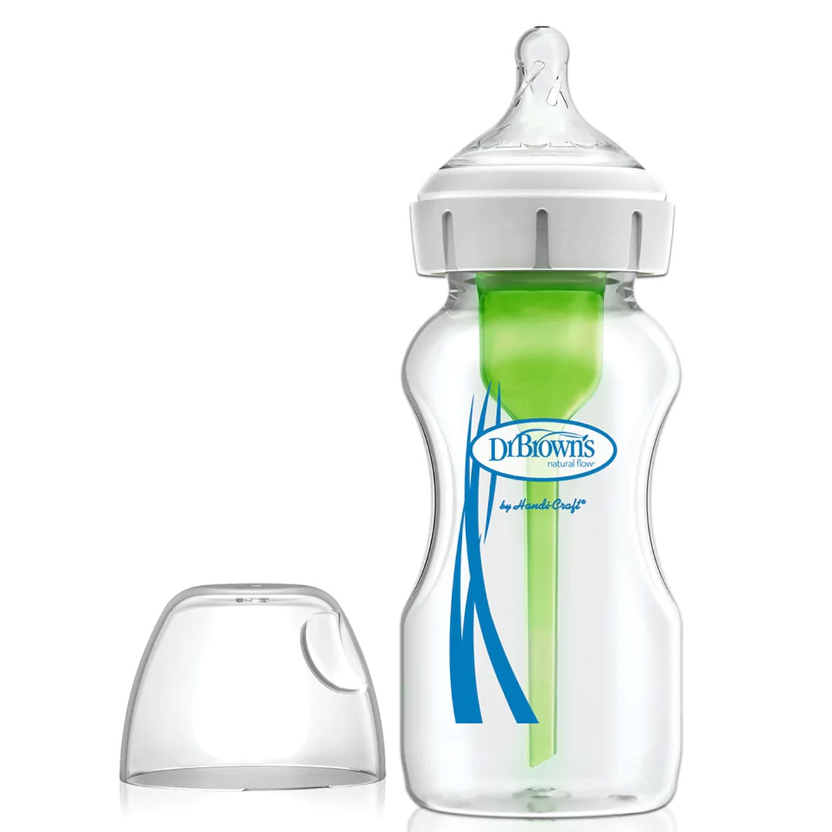 Dr Brown's Options+ Glass Wide Neck Baby Bottle 270ml