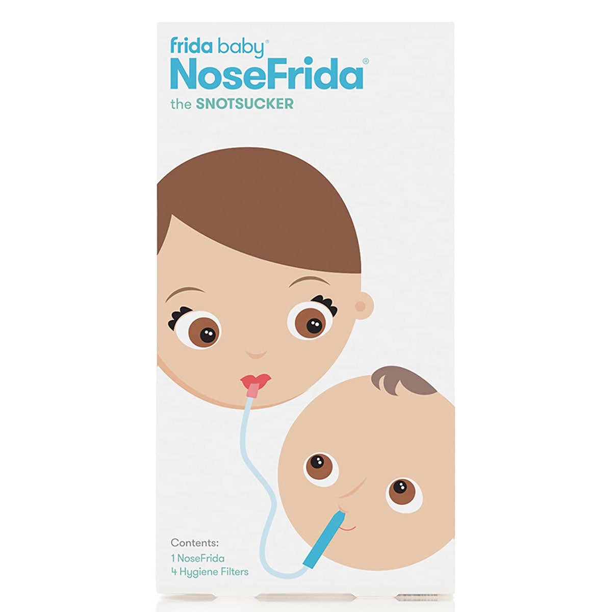 Nosefrida Nasal Aspirator Gentle Parent Powered Suction 1 Pack