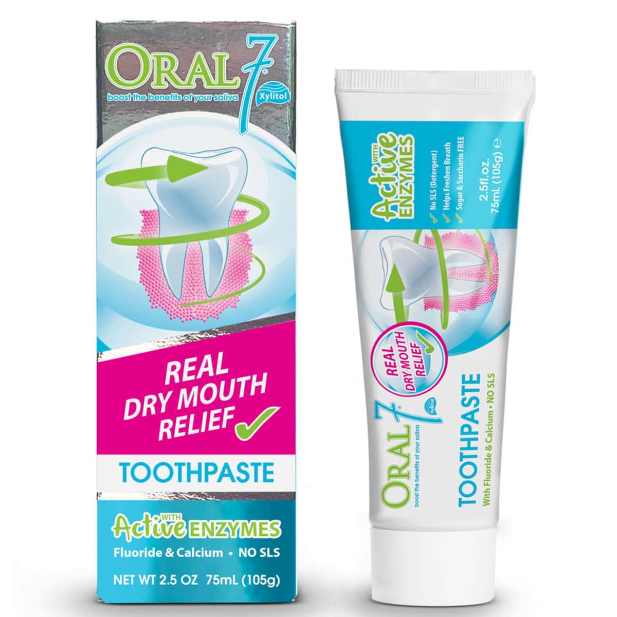 Oral Seven Moisturising Toothpaste 75ml