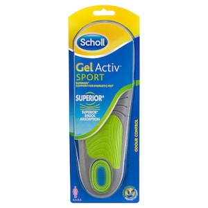 Scholl Gel Activ Sport Insoles Women 4.5-8.5 1 Pack