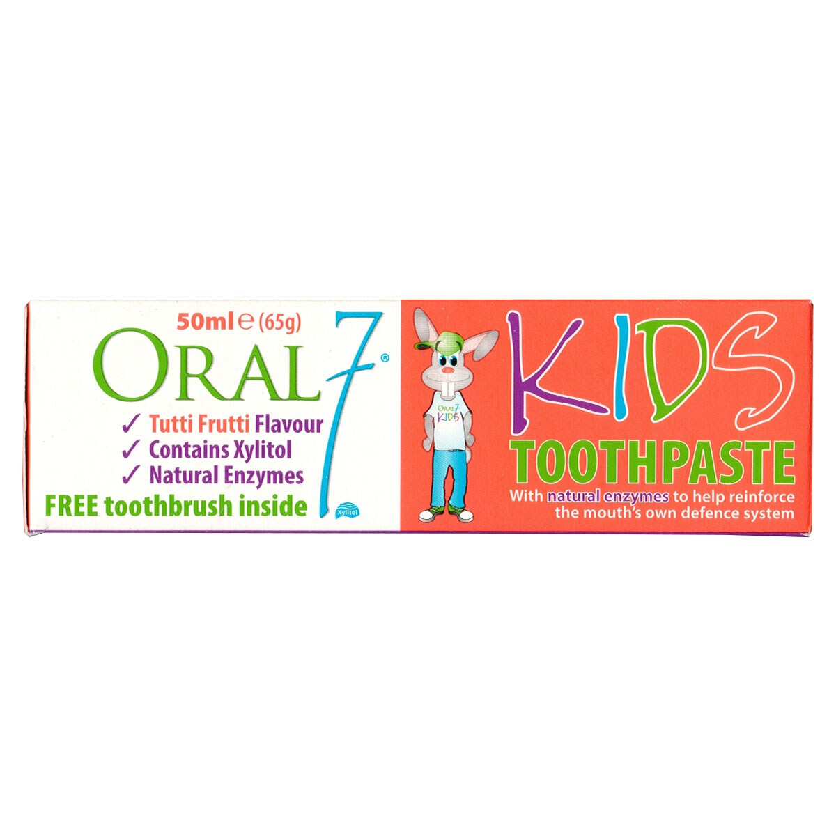 Oral Seven Kids Toothpaste Tutti Frutti Taste 50ml