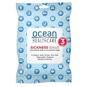 Ocean Healthcare Sickness Bags 3 Pack