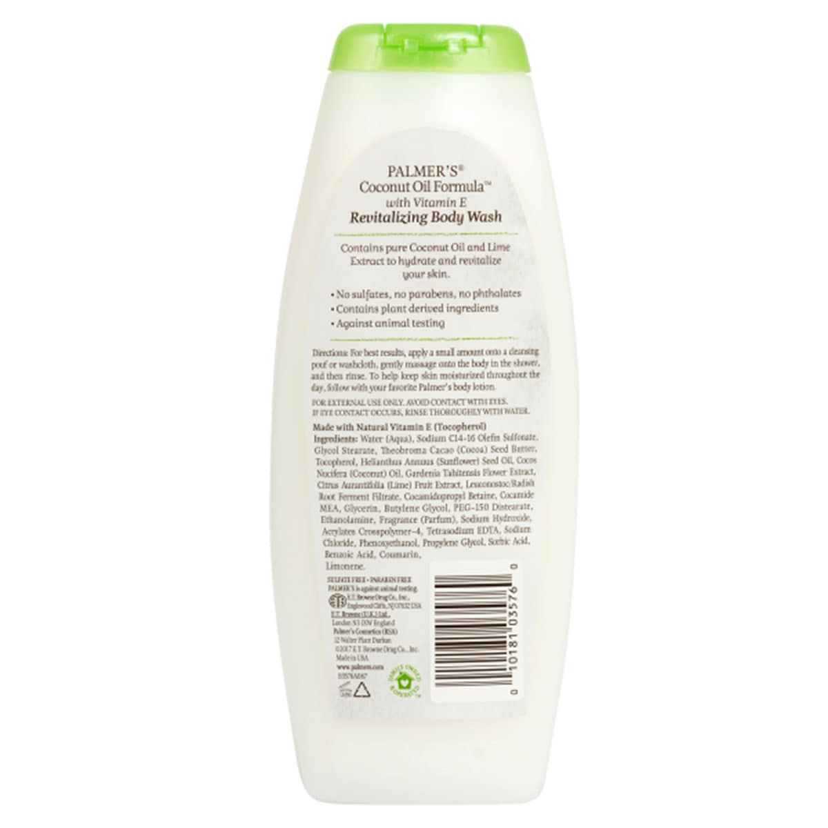 Palmers Coconut Oil Body Wash with Lime Extracts 400ml