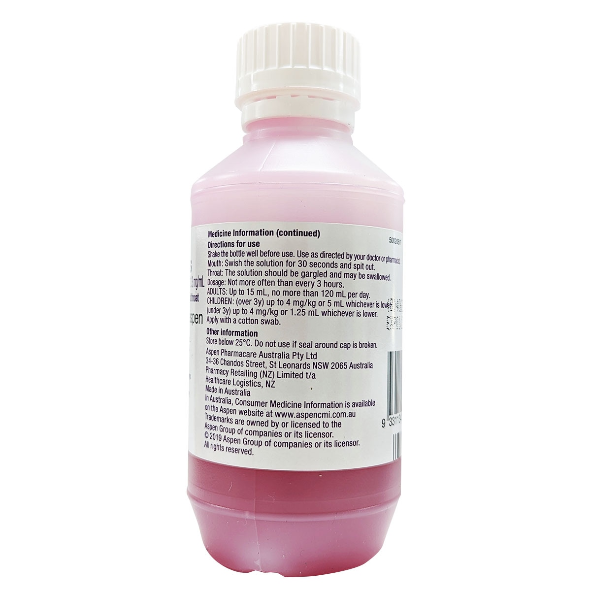Xylocaine Viscous 2% Red Solution 200ml