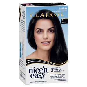 Clairol Nice N Easy 2 Natural Black Hair Colour